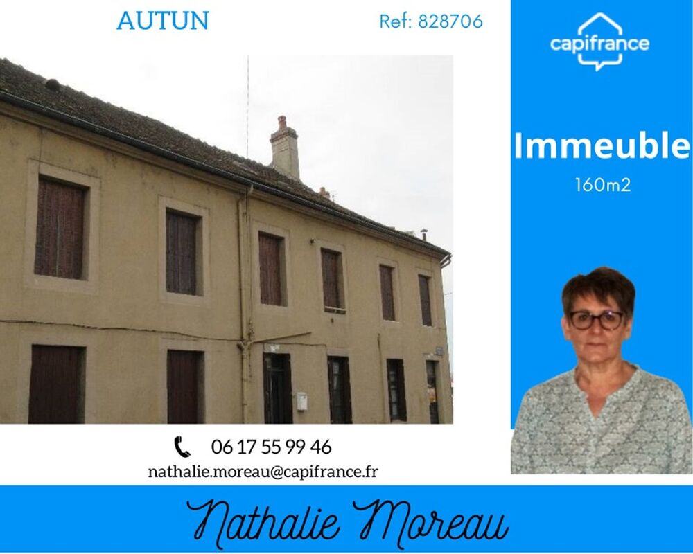 Vente Immeuble Dpt Sane et Loire (71),  vendre AUTUN immeuble Autun