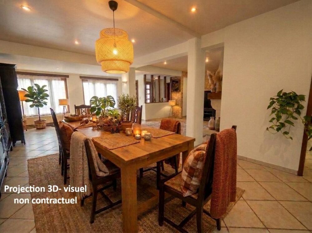 EXCLUSIVITE-02440 MONTESCOURT LIZEROLLES - MAISON 155m2 - VIVABLE DE PLAIN PIED- 3 CHAMBRES - AUCUNE MITOYENNETE- JARDIN - CLASS