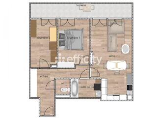  Appartement � vendre 3 pi�ces 64 m�