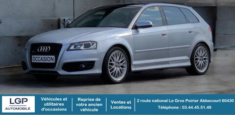 Audi S3 2.0 TFSI 265cv Quattro S tronic Full option T&eacute;l/Clim/Palette 2011 occasion Abbecourt 60430