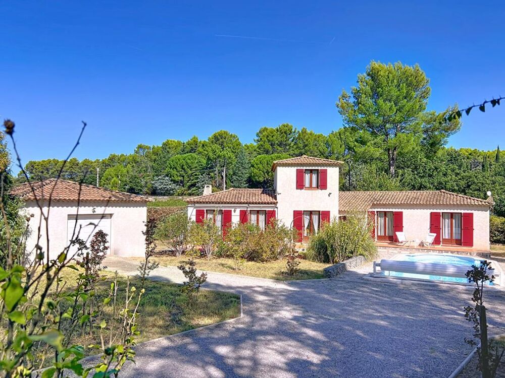 Vente Villa Au Thoronet Villa 5 pièce(s) de 114 m2, 3 chambres, terrain de 1500m², garage, piscine Le thoronet