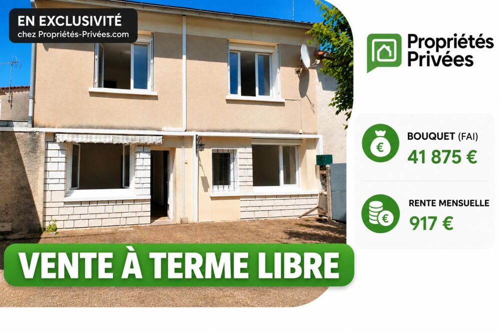 EXCLUSIVITE VENTE A TERME LIBRE Maison Vervant 5 pièce(s)