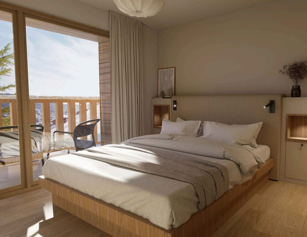LES GETS , Appartement standing ,2 pièces 49 m2 , 603 000 euros 1h15 de Genève , 2h20 de Lyon