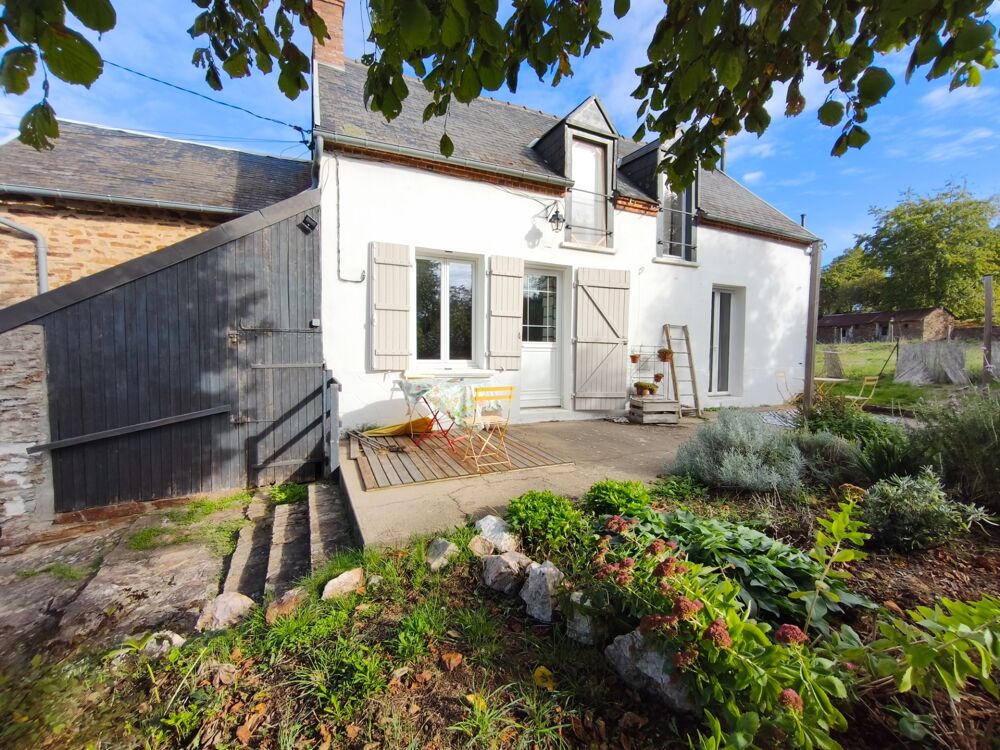 Vente Maison Maison de campagne 3 pièces 2 chambres séjour cuisine salle de bains jardin dépendance cave NOUZERINES (23) 109 900€ Nouzerines