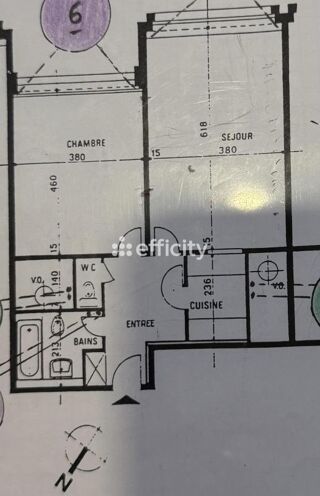  Appartement � vendre 2 pi�ces 58 m�