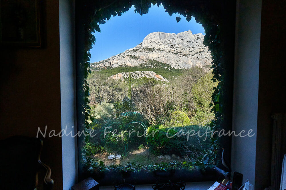 Vente Maison SOUS OFFRE  - Vue exceptionnelle sur la Sainte-Victoire, grand terrain et environnement naturel à quelques minutes d'Aix-en-Prov Saint antonin sur bayon