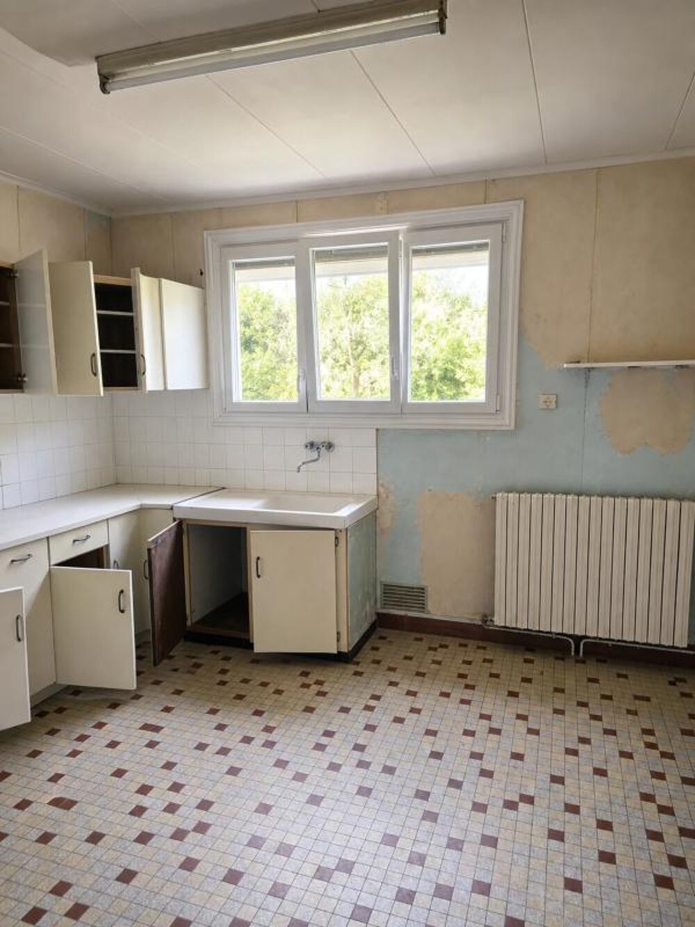 Maison de campagne à rénover  80,5 m² + garage de 24m2