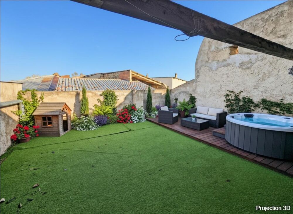 AGREABLE MAISON DE CARACTERE +TERRASSE + GARAGE