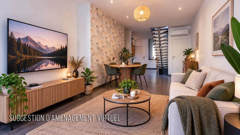 Appartement à vendre 3 pièces TARBES (65) Duplex, Terrasse, Climatisation et dernier étage