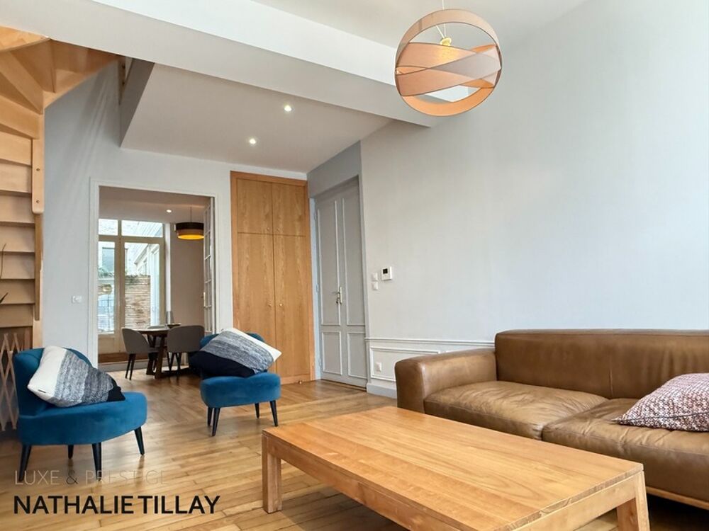 Orleans recouvrance, appartement duplex avec terrasse, 2 chambres, Cave