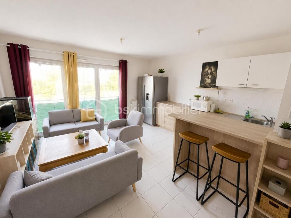 INVESTISSEMENT LOCATIF  T2 RÉCENT AVEC LOCATAIRE EN PLACE  NANTES DOULON