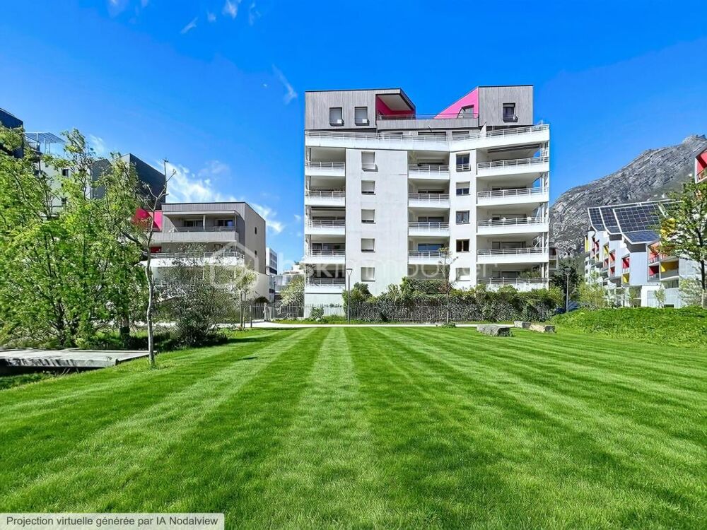 ? T3 lumineux avec terrasse  67,5 m²  Presquîle de Grenoble (2015)