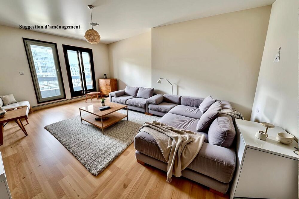 SURESNES CENTRE-VILLE - Appartement 3 pièce(s) 74 m2 - ASCENSEUR - TERRASSE - PARKING - CAVE - BUS AU PIED DE L'APPARTEMENT