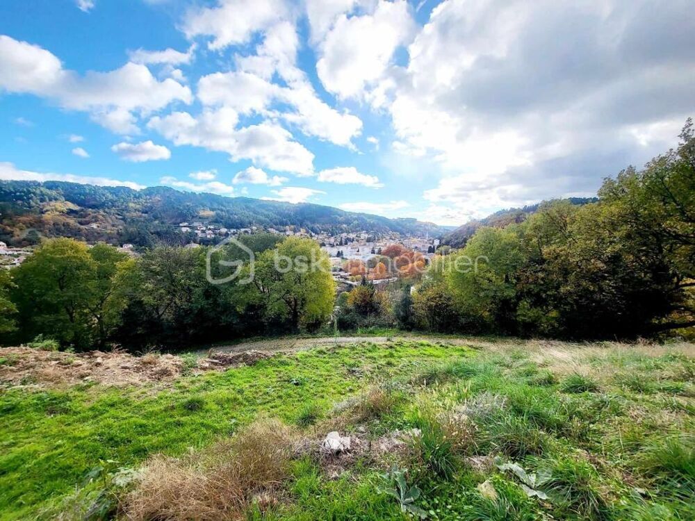 Vente Terrain TERRAIN CONSTRUCTIBLE – ENVIRON 1400 m² – VALS-LES-BAINS Vals les bains