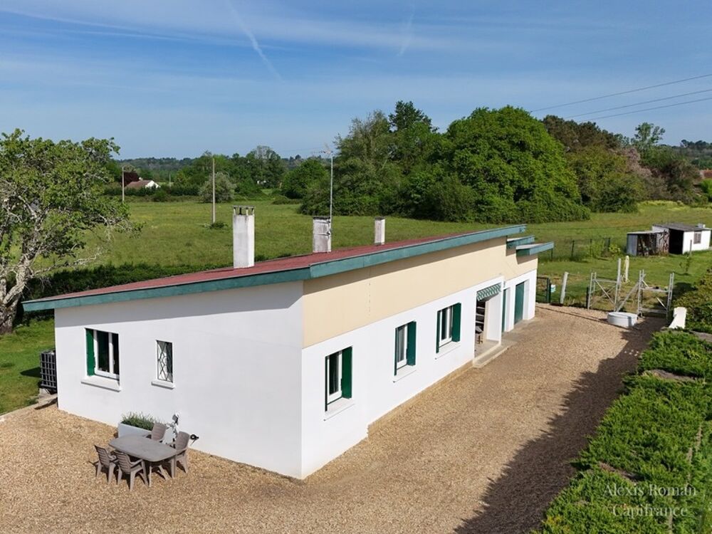 Vente Maison Maison de plain-pied 105 m² + double garage – env. 155 m² utiles – terrain 1 533 m² – proche commodités Montpon menesterol