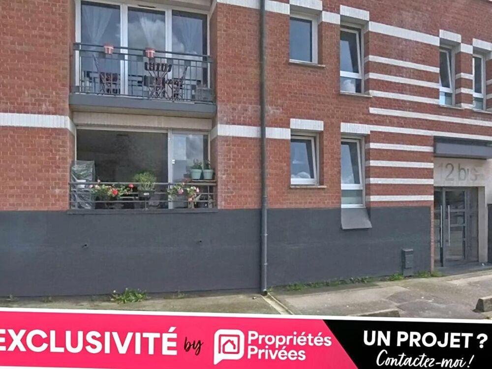 Valenciennes Centre , Appartement 2 pièces lumineux avec balcon et garage fermé