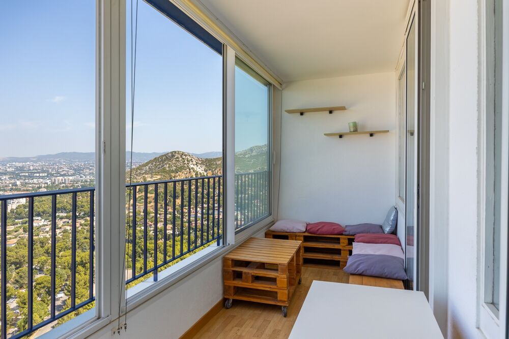 ***VISITE VIRTUELLE DISPONIBLE...SUPER ROUVIÈRE...MARSEILLE 9?...5 PIÈCES DE 96M²...VUE MER & CALANQUES...13EME ETAGE...TERRASSE