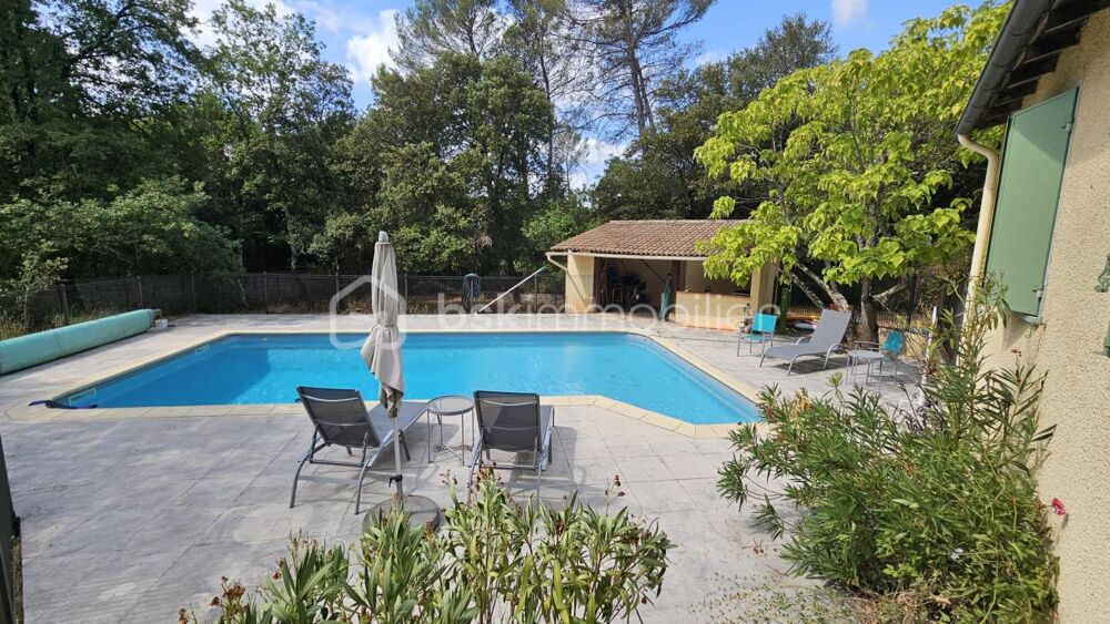 VILLA DE PLAIN-PIED T5 AVEC PISCINE, GRAND TERRAIN ET POTENTIEL DE STUDIO INDÉPENDANT  FLASSANS-SUR-ISSOLE