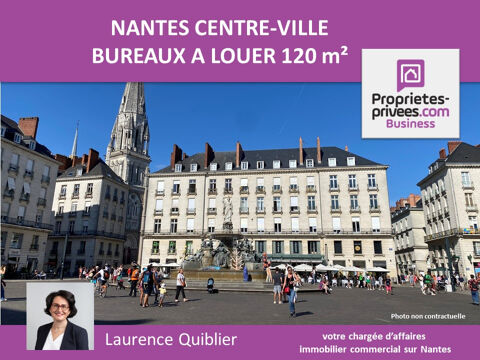 44000 NANTES - BUREAUX 120 m² A LOUER - HYPER CENTRE 1700 44000 Nantes
