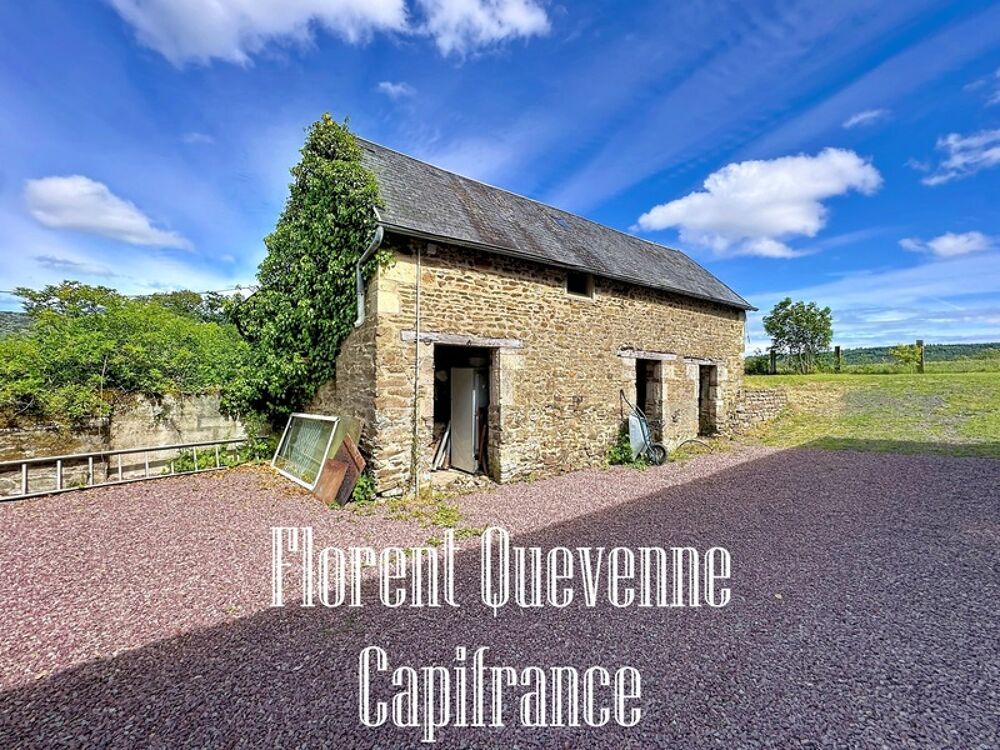 Maison en pierre + dépendances + terrain de 3120m²
