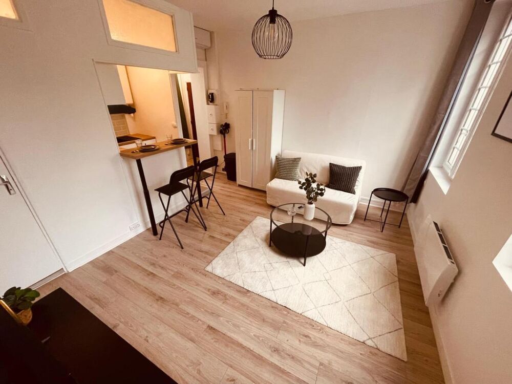 Vente Appartement Studio meublé 27m² – Rue Saint-Nicolas, hypercentre Rouen Rouen