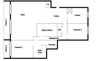  Appartement � vendre 4 pi�ces 85 m�