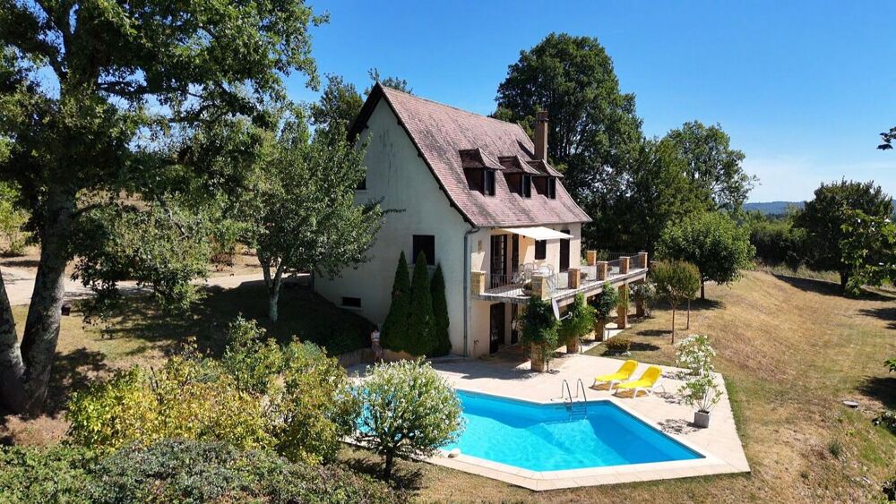Belle maison récente avec piscine et vue splendide sur la vallée