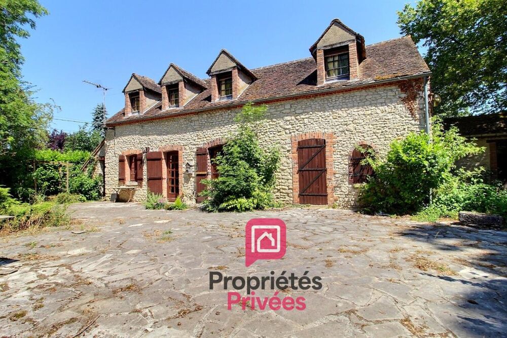 VENTE AUTHENTIQUE LONGERE GATINAISE de 170 m2 AVEC GRANGE de 170 m2 aménagée, PISCINE INTERIEURE, DEPENDANCES, TERRAIN de plus d