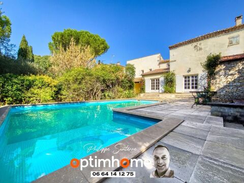   Maison Bourgeoise avec grand Jardin et Piscine - Nîmes Saint Césaire Maison - 6 pièce(s) - 317 m²