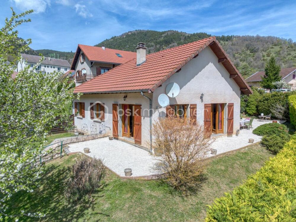Vente Villa PRUNIERES 38350 - VILLA individuelle de PLAIN PIED de 124m² - 3 CHAMBRES, COMBLES à aménager. VUE EXCEPTIONNELLE, CADRE NATUREL Prunieres