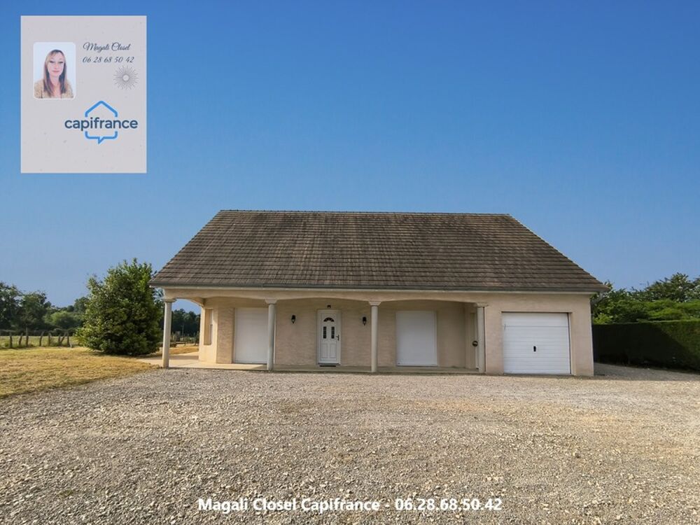 Vente Maison Maison à vendre 5 pièces proche de SAINT GERMAIN DU BOIS (71) Pierre de bresse