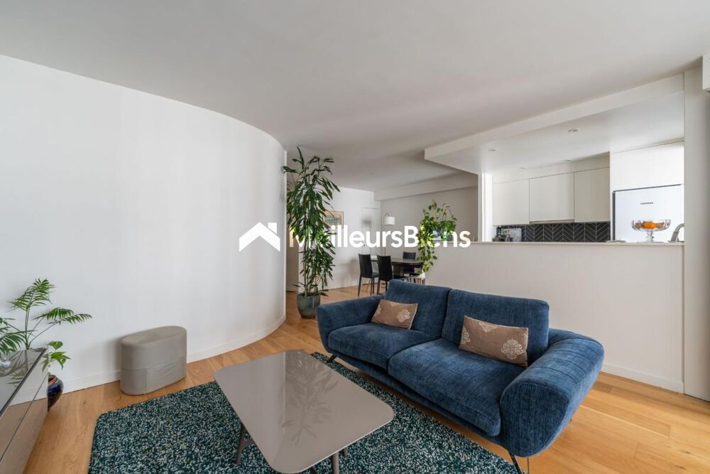 Vente Appartement Élégant T3  totalement rénové, lumineux et au calme, loggias, parking & cave. Boulogne centre Boulogne billancourt