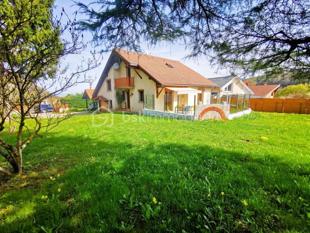 Vente Maison LAFFREY 38220 – Maison familiale 4 CHAMBRES – 1200 m² de TERRAIN PLAT– GARAGE ET DEPENDANCES - CALME ET VUE DEGAGEE Laffrey