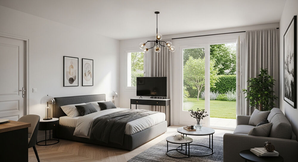 Vente Appartement STUDIO de 32m² + UN JARDIN - ISSY-LES-MOULINEAUX Issy les moulineaux