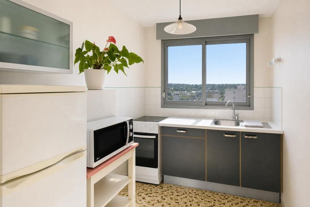Vente Appartement T2 48 m² dernier étage à Joué-lès-Tours, loué Joue les tours