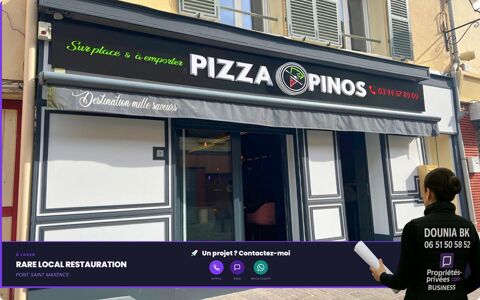 RARE LOCAL COMMERCIAL RESTAURATION LIBRE 1590 60700 Pont sainte maxence
