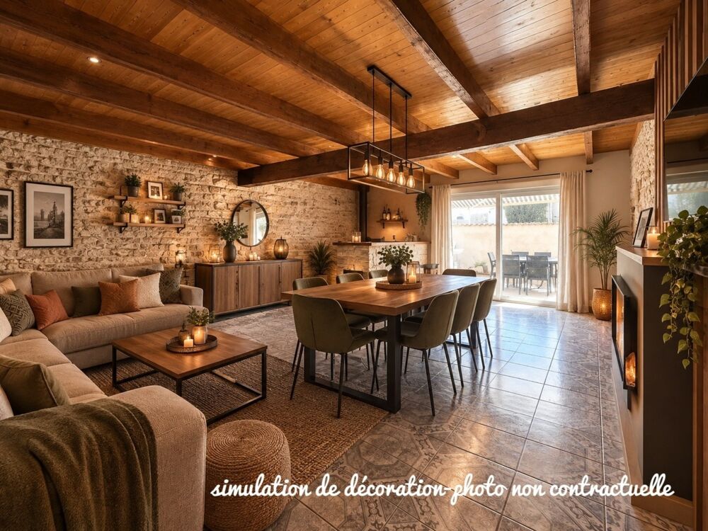 Vente Maison Maison à vendre 5 pièces SAINT SATURNIN DU BOIS (17) - Chabosse 3 chambres Saint saturnin du bois
