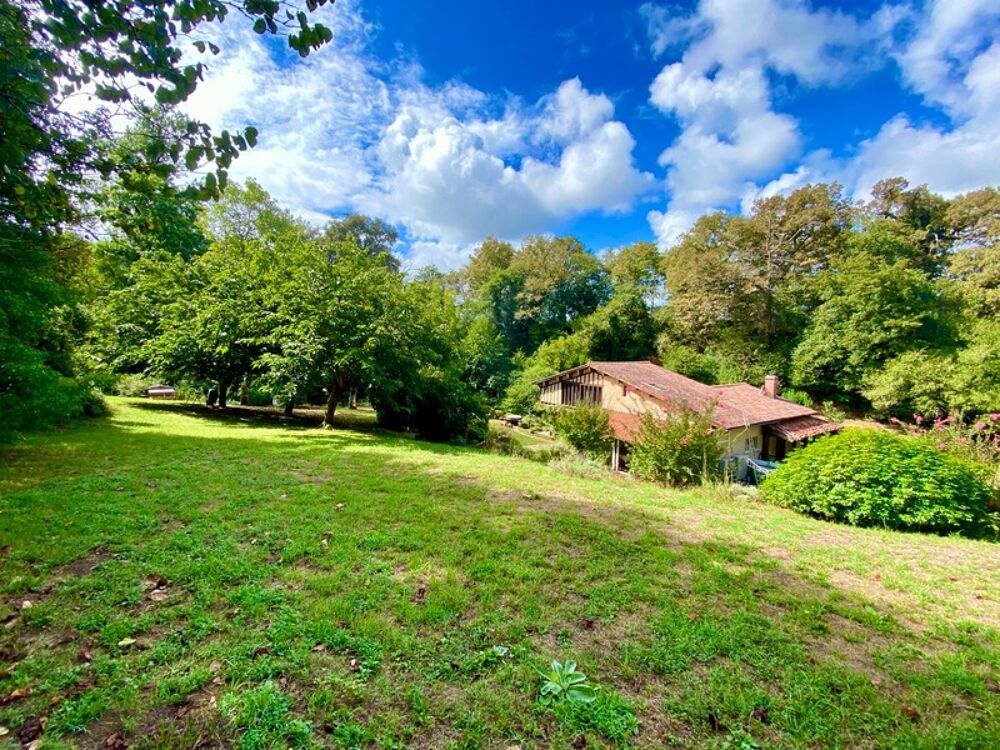 Magnifique Moulin rénové en totalité (DPE D) avec gîte indépendant sur terrain de 3,5HA arboré sans vis à vis BOUGUE (40)