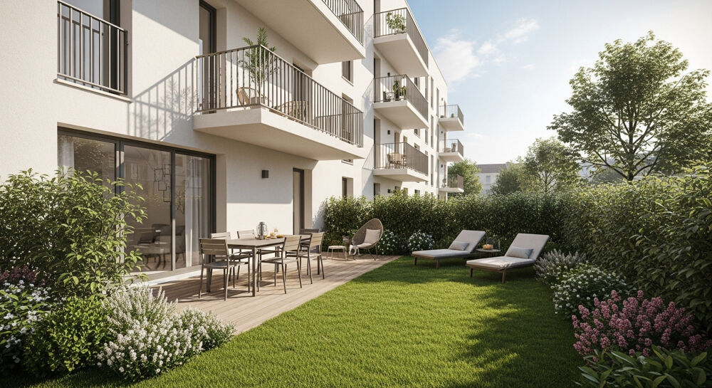 Vente Appartement Prêt à taux zéro : UN VRAI BONHEUR. 2 PIÈCES de 45m² + UN JARDIN + PARKING - PORNIC Pornic