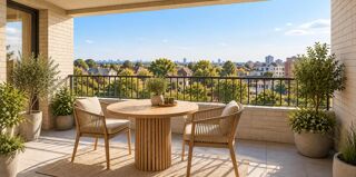 Vente Appartement SUPERBE 3 PIÈCES – DERNIER ÉTAGE – MÉTRO 4 À 8 MIN À PIED – LOGGIA ET TERRASSE Bagneux