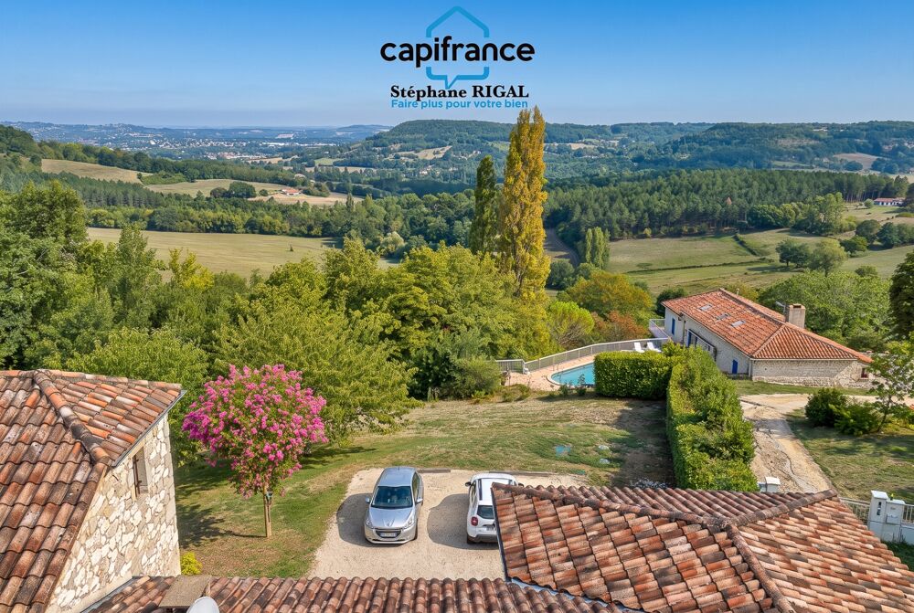 Propriete à vendre 5 pièces PUJOLS (47) Maison de 135m2 sur 6144m2 de terrain et piscine