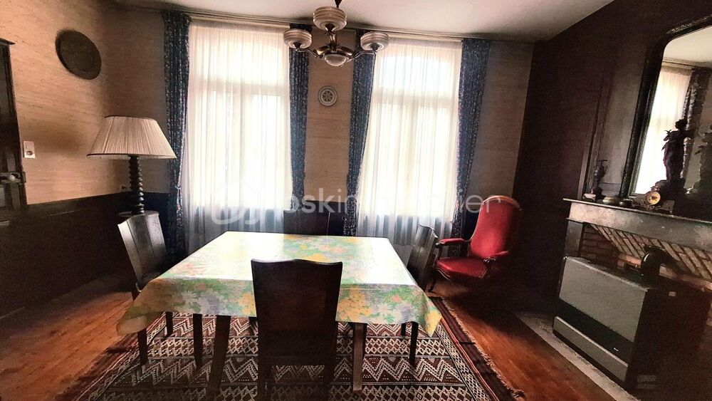 Maison de Maître  155 m²  Terrain 1230 m²  Auxi-le-Château