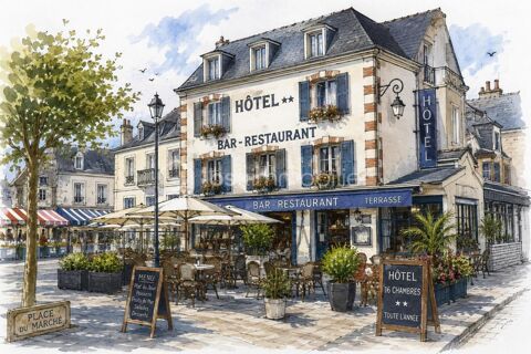 BAR HOTEL RESTAURANT PROCHE DE LA MER 420000 14160 Dives sur mer
