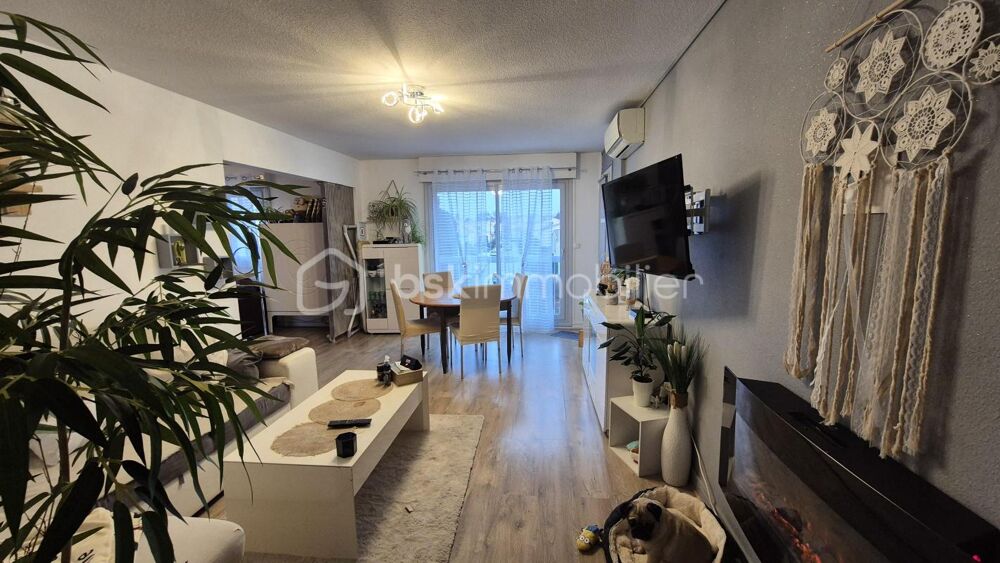 A VENDRE APPARTEMENT RENOVE 5 PIECES DE 92M² A PERPIGNAN - QUARTIER SAINT MARTIN - TROIS CHAMBRES - DEUX SALLES D EAU - PATIO -