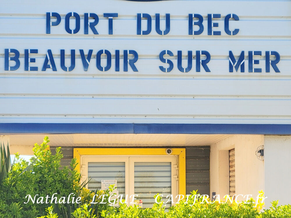 Vente Maison (85) Vendée BEAUVOIR sur MER proche NOIRMOUTIER , Maison 120 m²  à vendre 7 pièces terrain 736 m² clos, 3 chambres , 1 bureau , Beauvoir sur mer