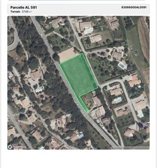  Terrain � vendre 3748 m�