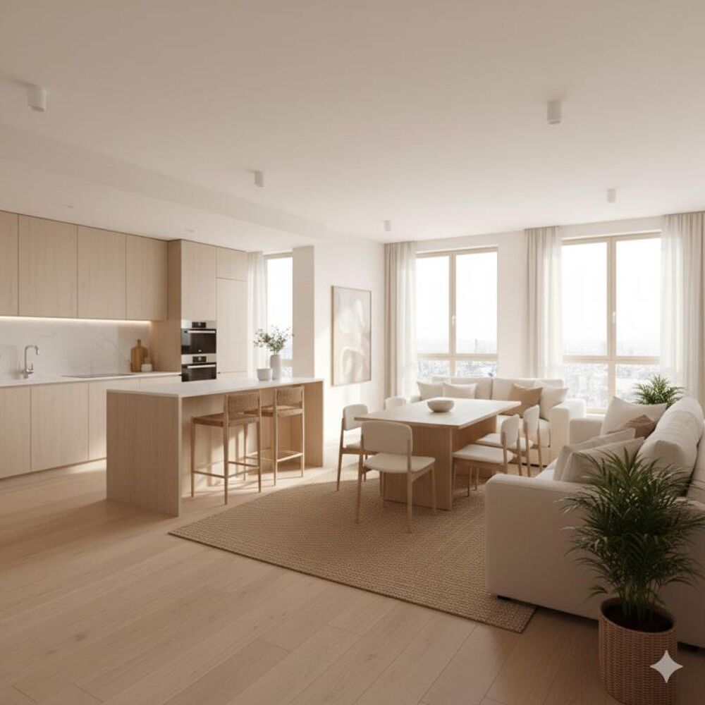Vente Appartement PUTEAUX – Un superbe 4 pièces avec terrasse de 25 m², parking et cave Puteaux