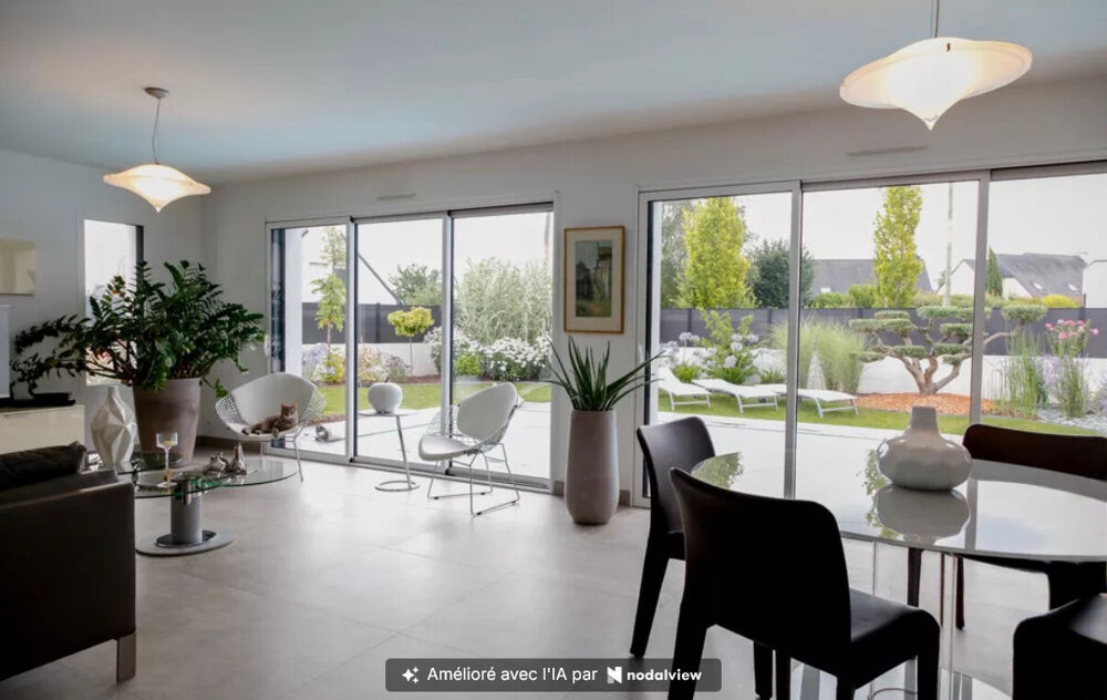 Vente Maison Maison Saint Sylvain D'Anjou 3 chambres RDC vie plain pied grand garage Angers