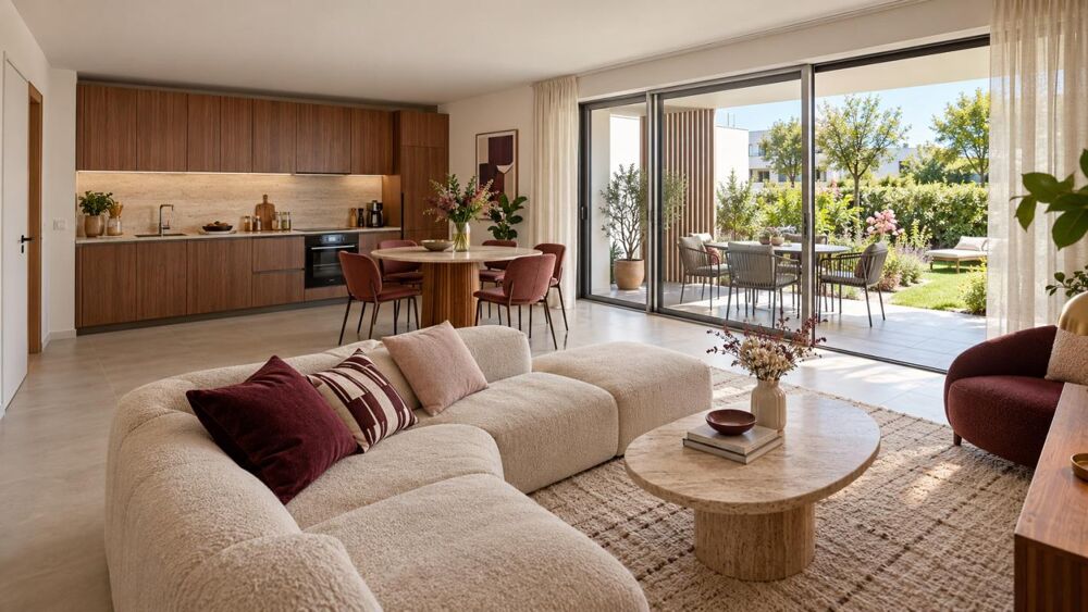 Vente Appartement EYSINES – T3 DE 64 M² AVEC JARDIN PRIVATIF + 14 M² DE LOGGIA + PARKING Eysines
