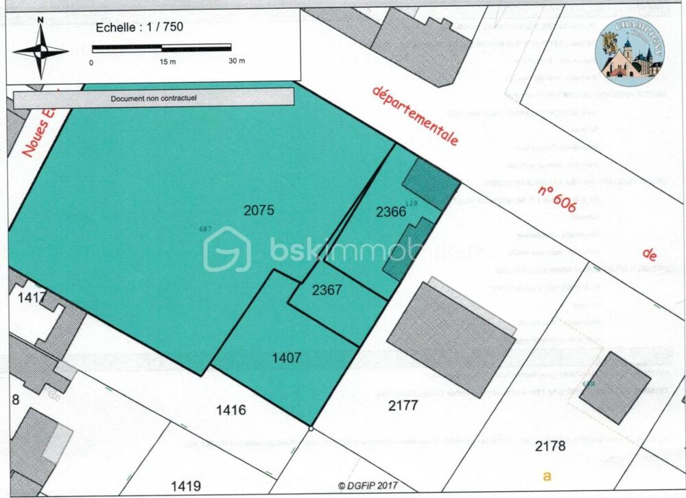 Vente Terrain Terrain entièrement constructible Champigny